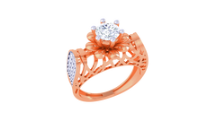 LR91581- Jewelry CAD Design -Rings, Solitaire Rings, Fancy Collection