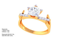 LR91602- Jewelry CAD Design -Rings, Solitaire Rings, Fancy Collection