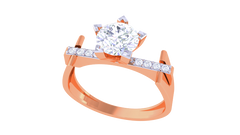 LR91602- Jewelry CAD Design -Rings, Solitaire Rings, Fancy Collection