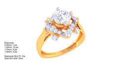 LR91618- Jewelry CAD Design -Rings, Solitaire Rings, Fancy Collection