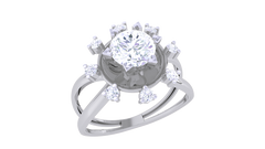 LR91619- Jewelry CAD Design -Rings, Solitaire Rings, Fancy Collection