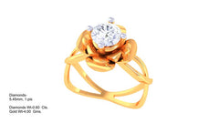 LR91622- Jewelry CAD Design -Rings, Solitaire Rings, Fancy Collection