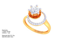 LR91623- Jewelry CAD Design -Rings, Solitaire Rings, Fancy Collection